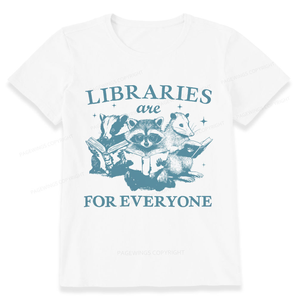 Pagewings Libraries Are For Everyone Unisex Classic T-shirt