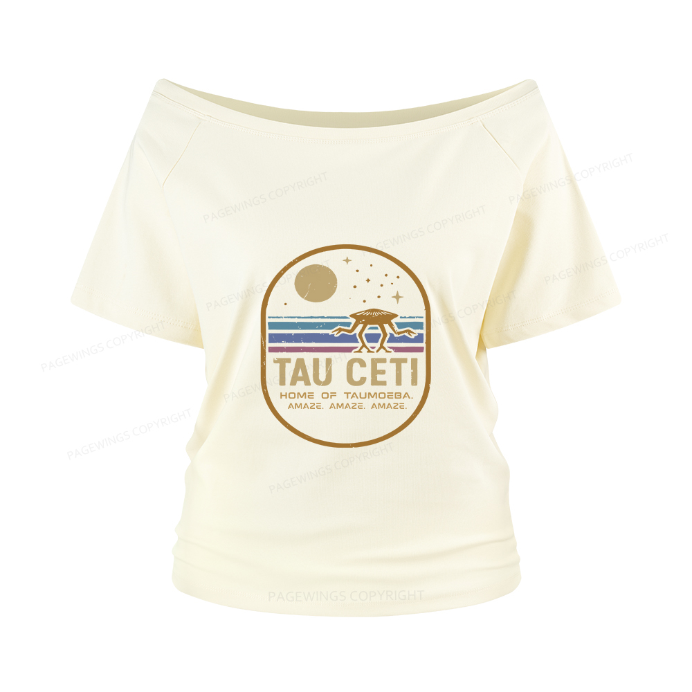 Pagewings Amaze Women Off Shoulder T-shirts