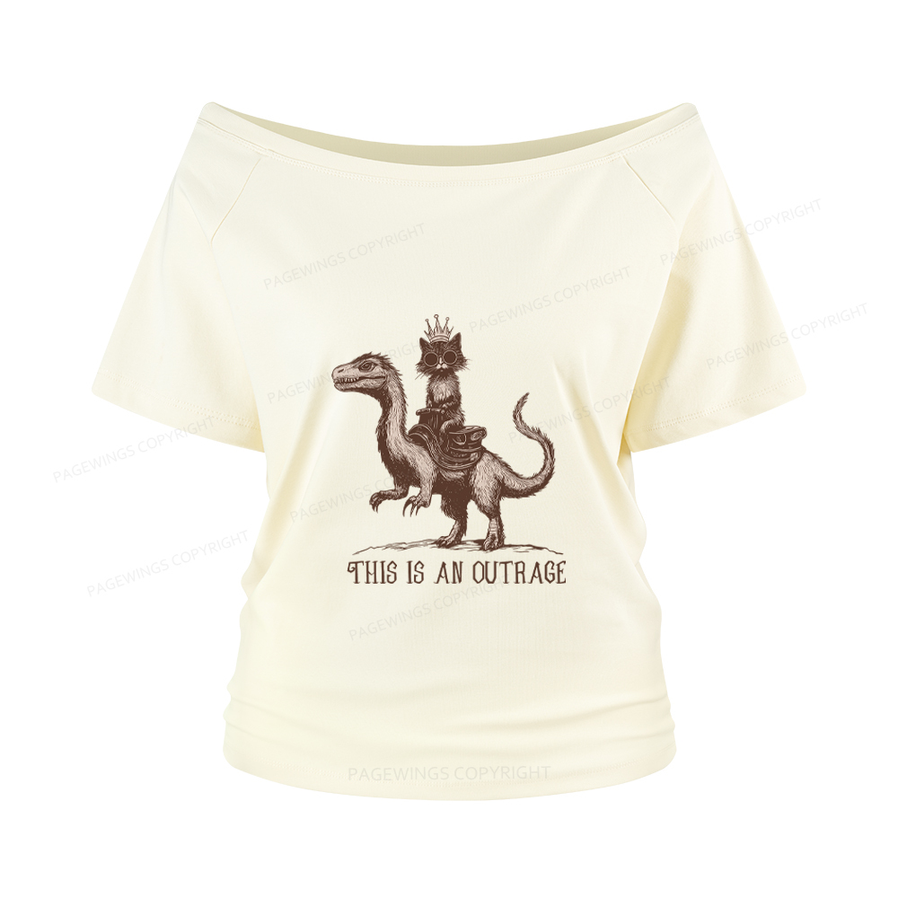 Pagewings Sci-Fi Book Lovers Women Off Shoulder T-shirts