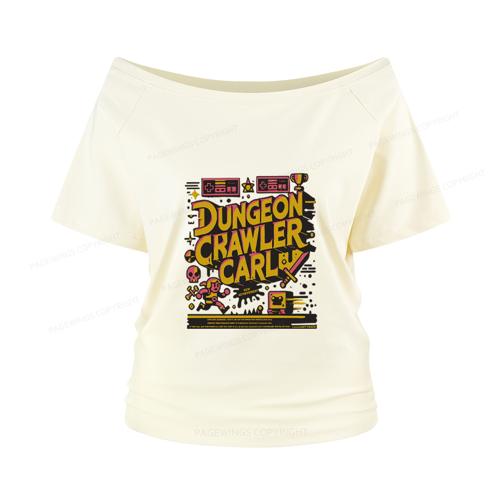 Pagewings Book New Achievement Women Off Shoulder T-shirts