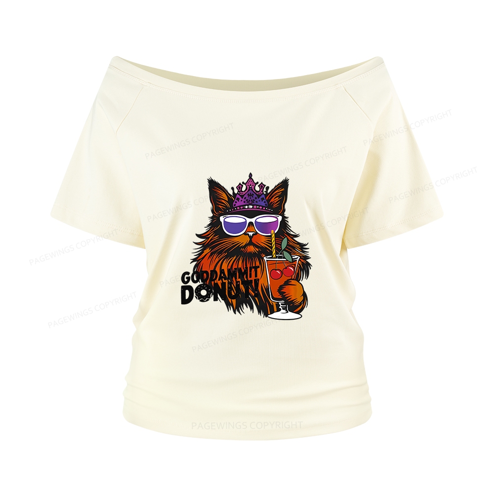 Pagewings Read Sci-Fi Book Women Off Shoulder T-shirts