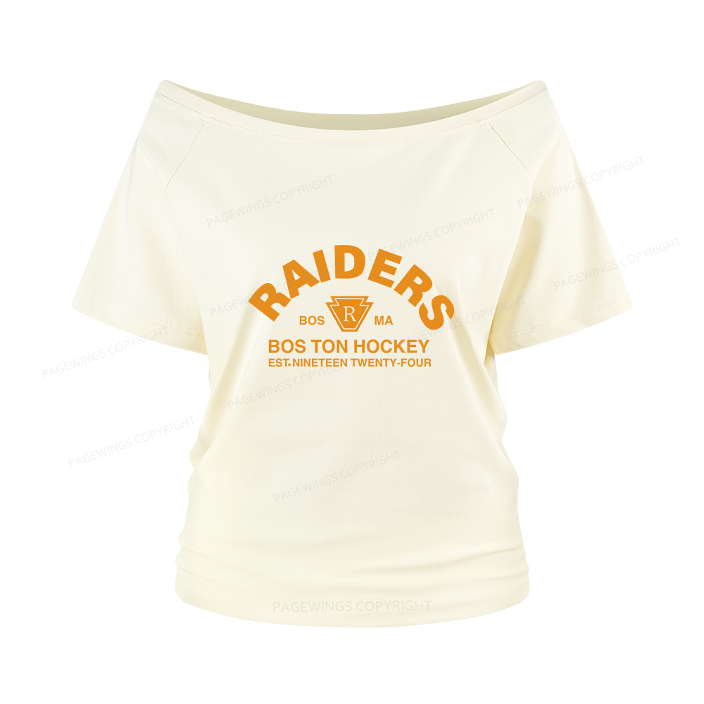 Pagewings Romance Book Women Off Shoulder T-shirts