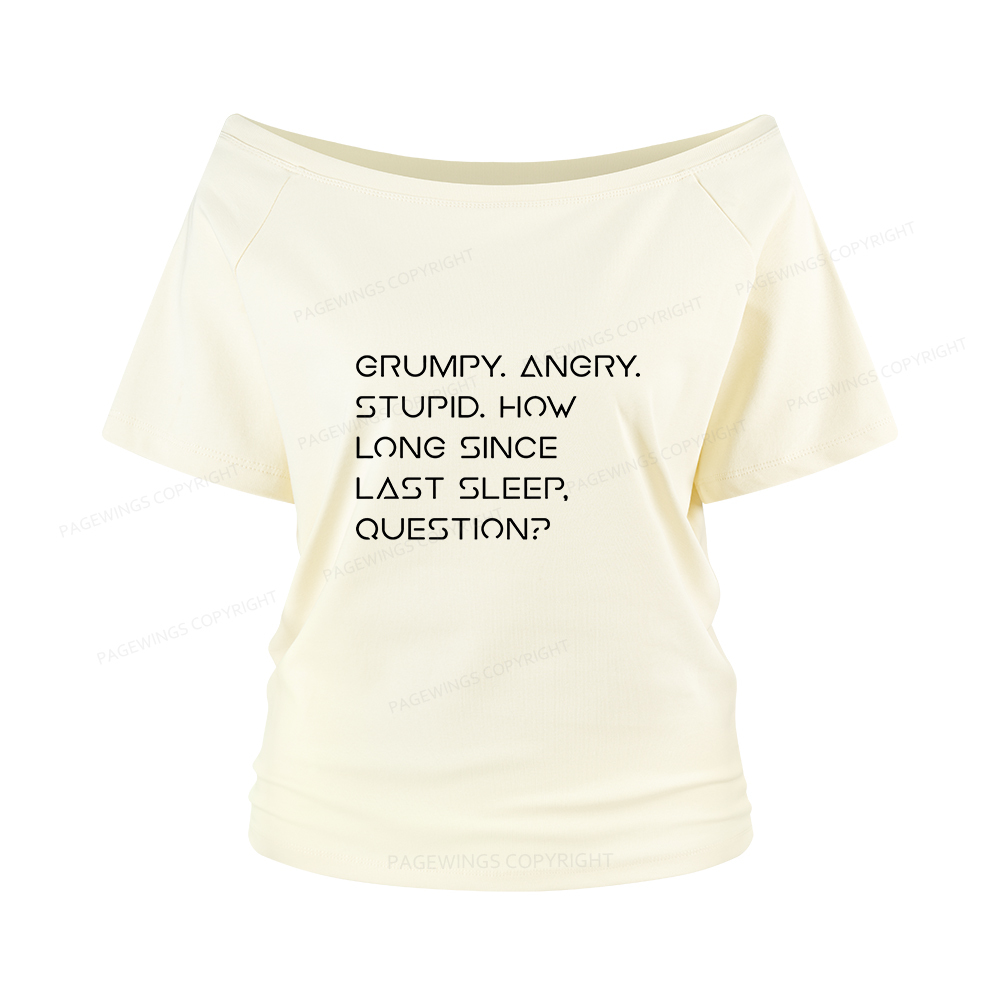 Pagewings Sci-Fi Lover Women Off Shoulder T-shirts