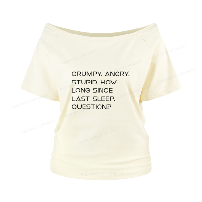 Pagewings Sci-Fi Lover Women Off Shoulder T-shirts