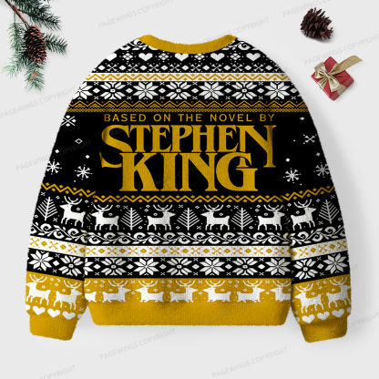 Pagewings Based On The Novel By Stephen King Unisex Ugly Sweatshirt