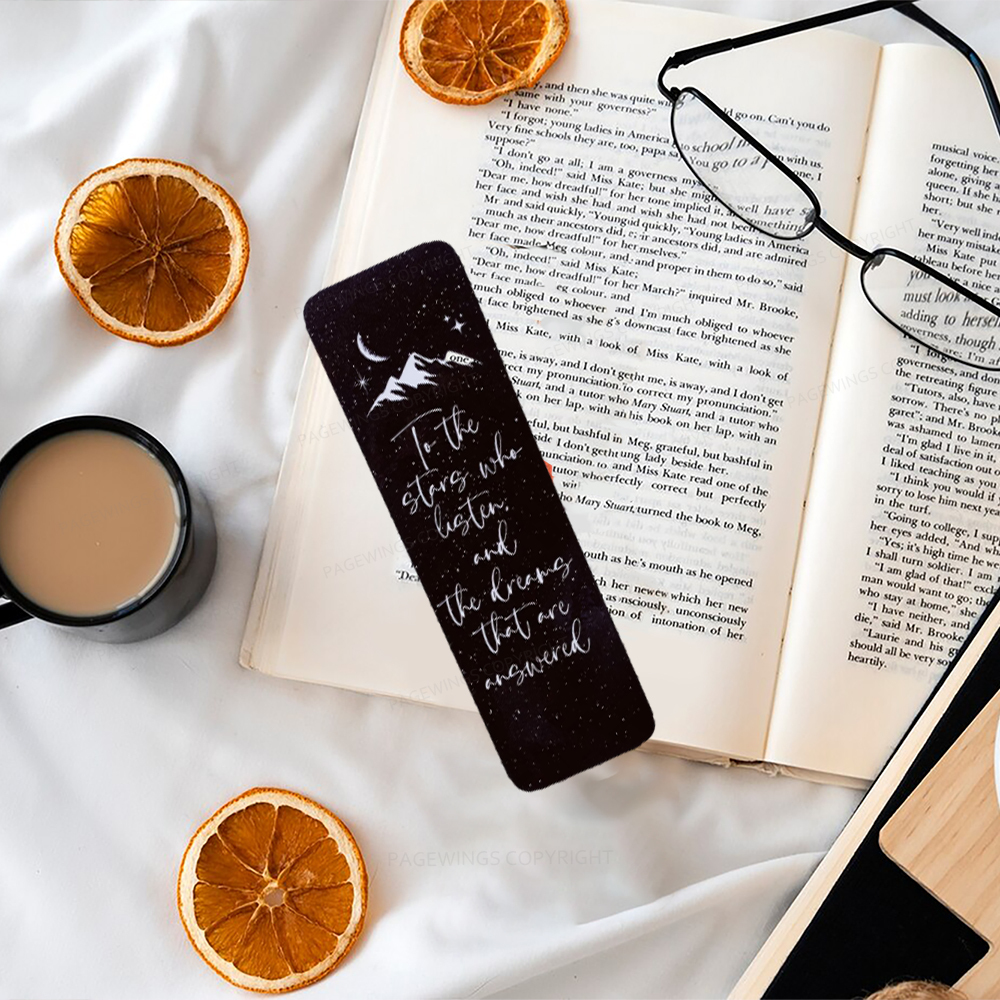 Pagewings To The Stars Who Listen Bookmark