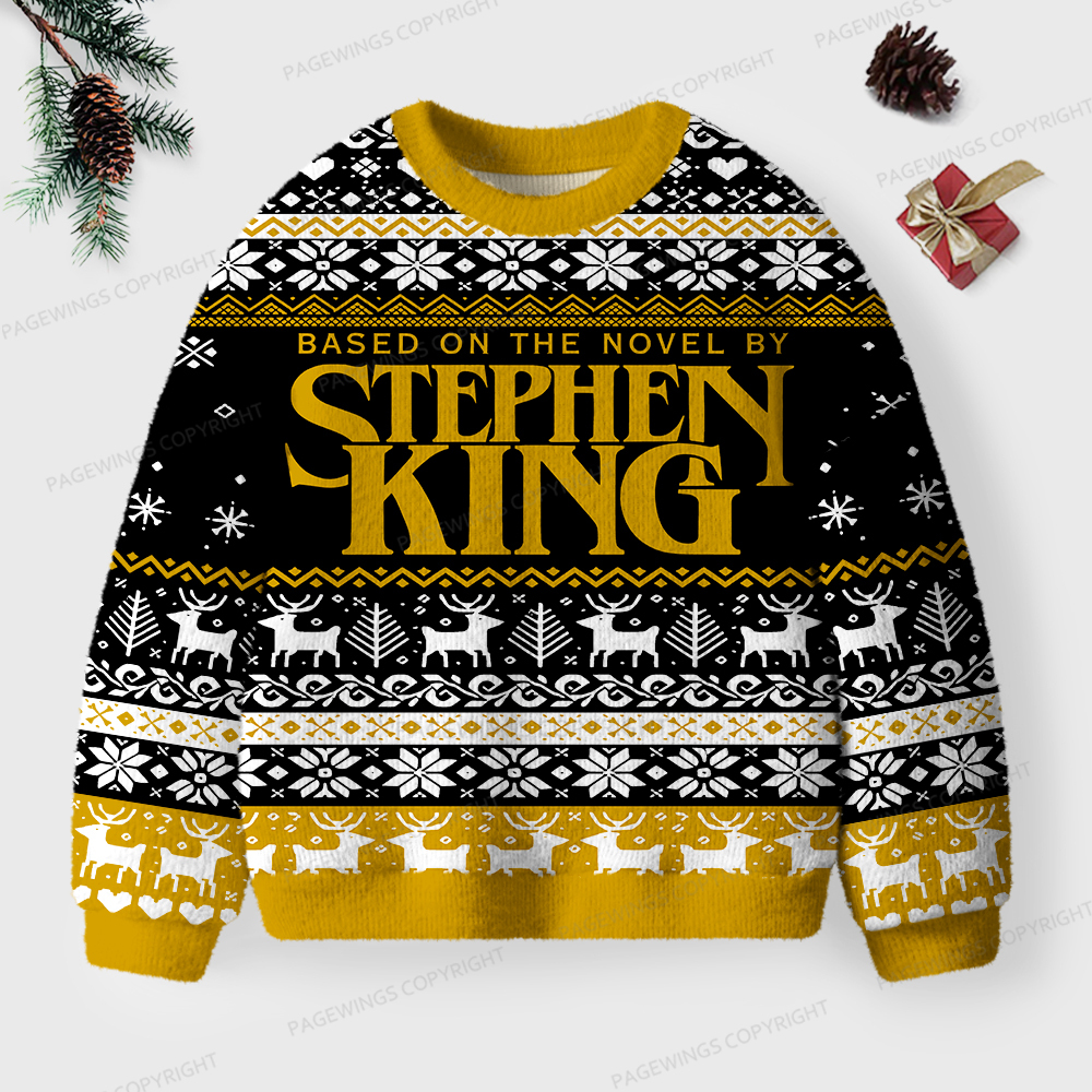 Pagewings Based On The Novel By Stephen King Unisex Ugly Sweatshirt