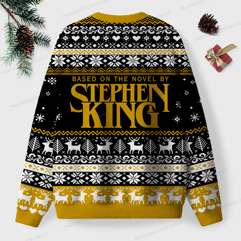 Pagewings Based On The Novel By Stephen King Unisex Ugly Sweatshirt