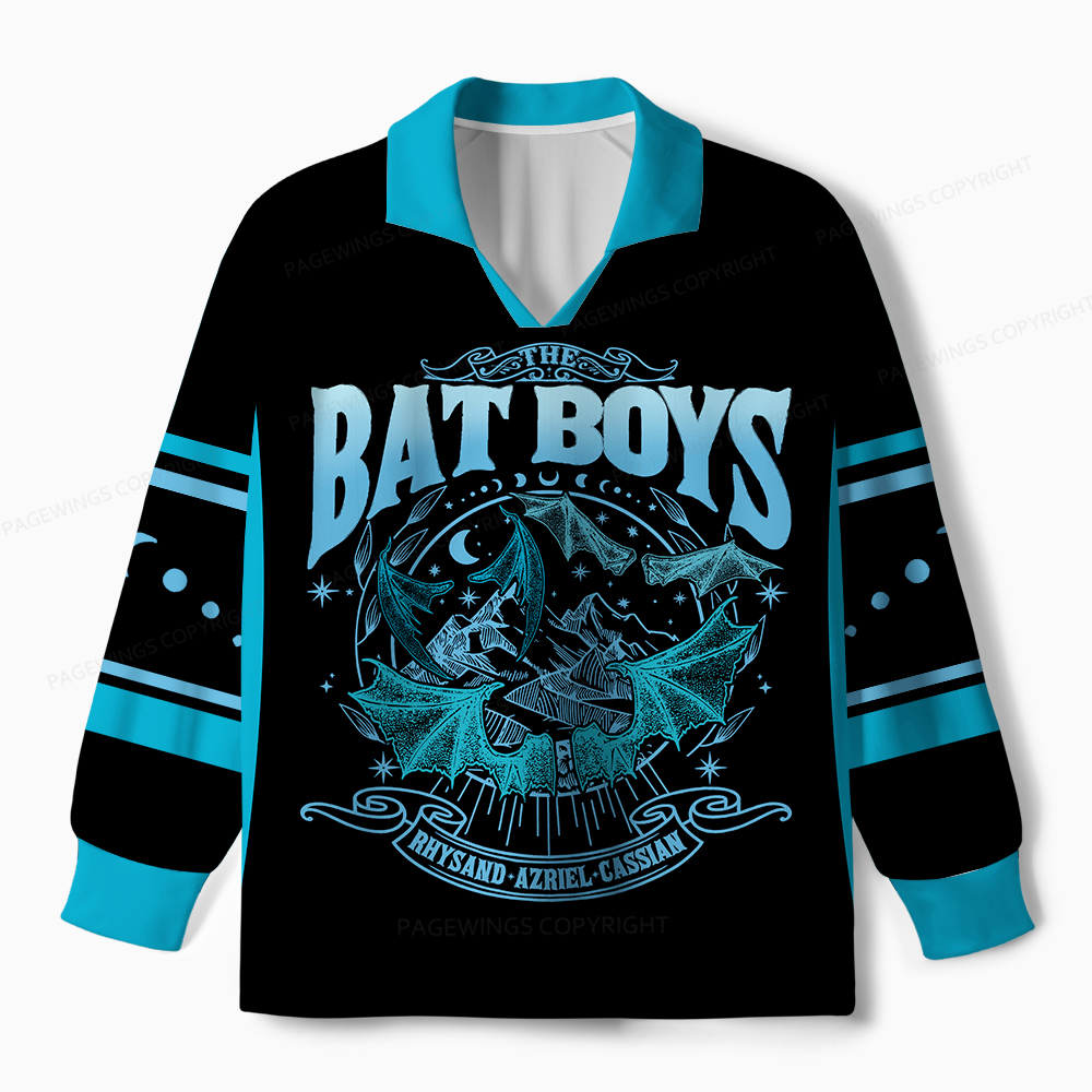 Pagewings The Bat Boys Unisex Long Sleeve Jersey
