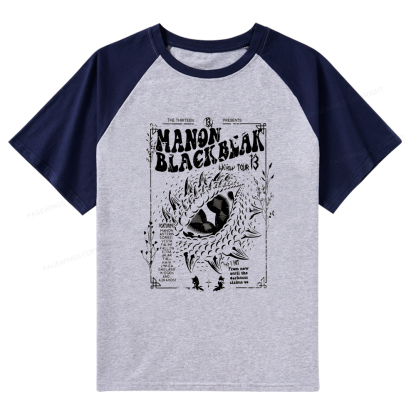 Pagewings ACOTAR Crescent City Rhysand Raglan T-shirt