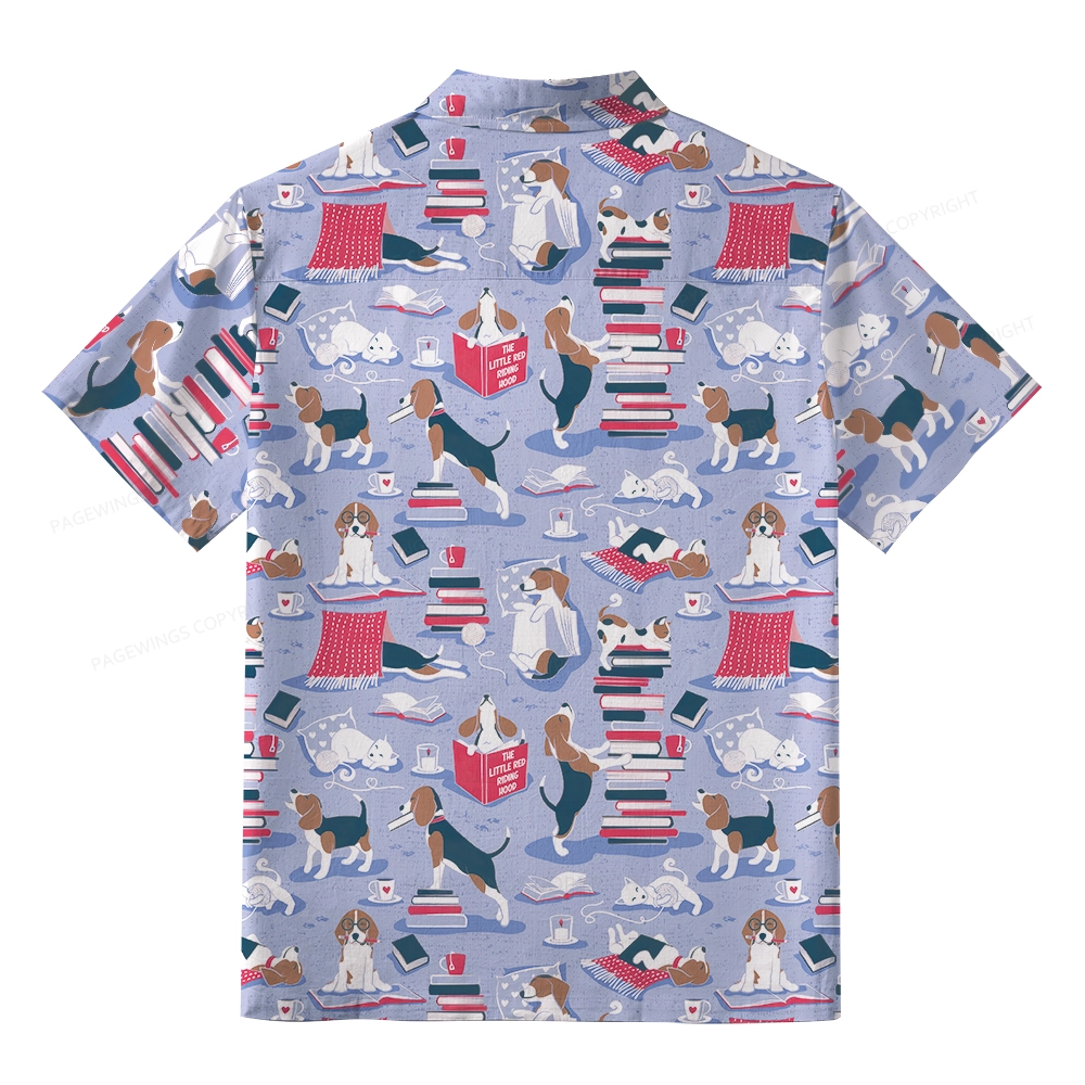 Pagewings The Little Red Riding Hood Unisex Hawaiian Shirt