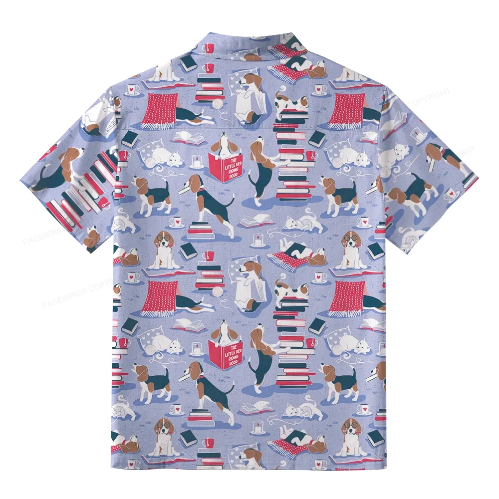 Pagewings The Little Red Riding Hood Unisex Hawaiian Shirt