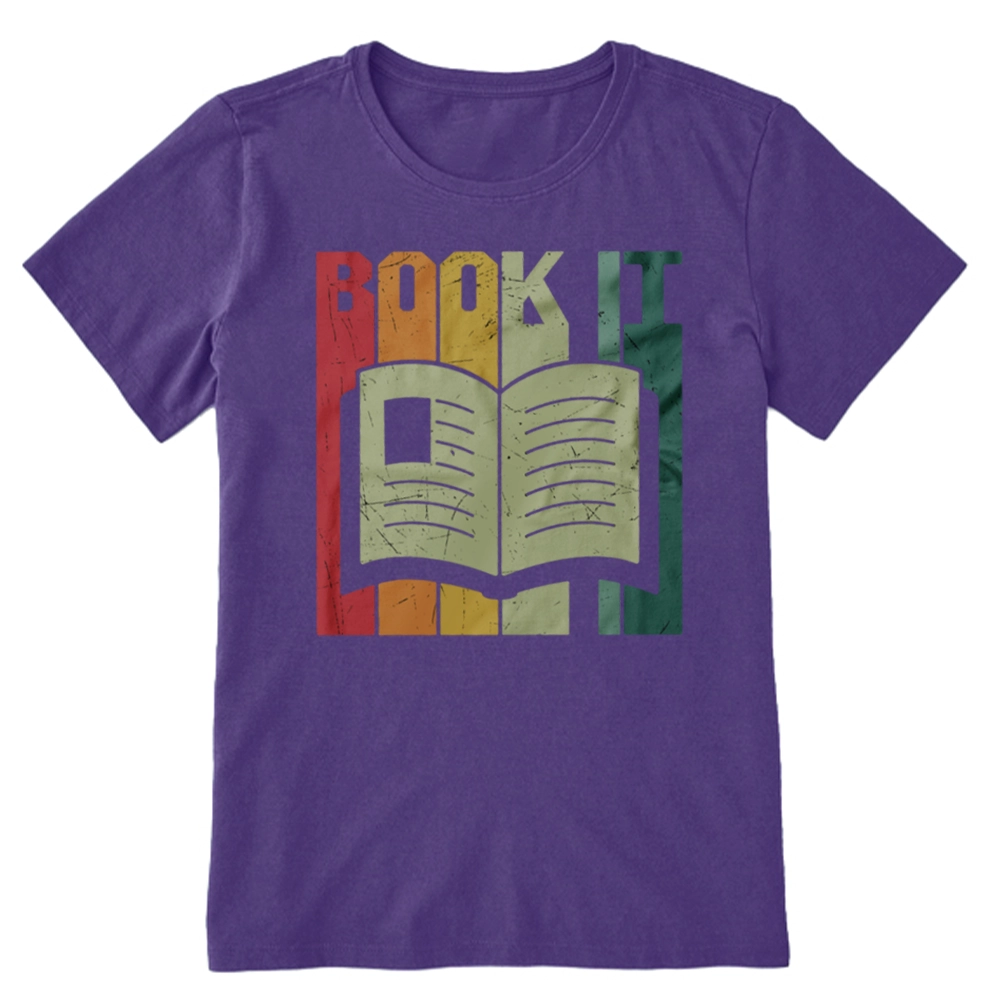 Pagewings Book It Retro 80s Unisex Classic T-shirt