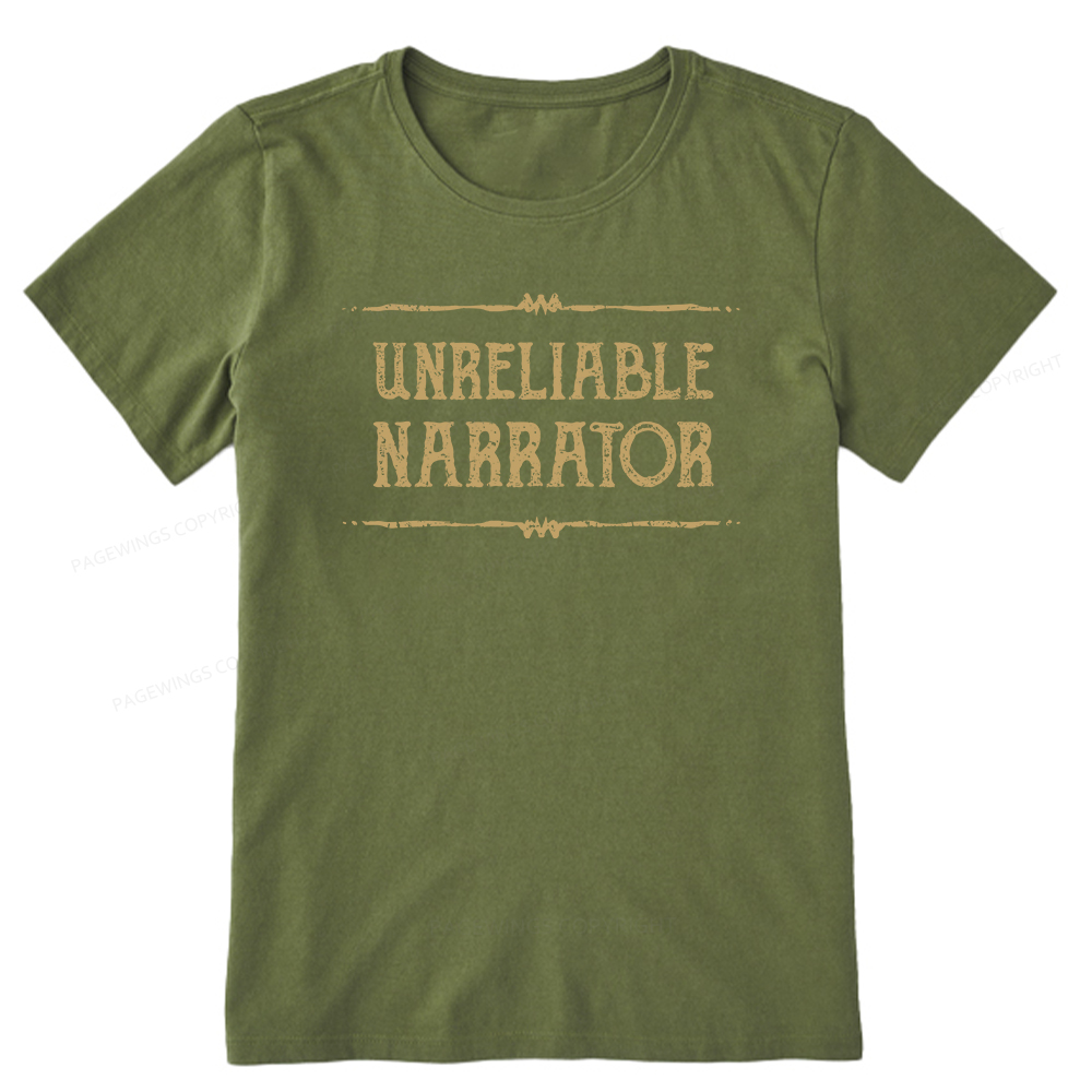 Pagewings Unreliable Narrator Unisex Classic T-shirt