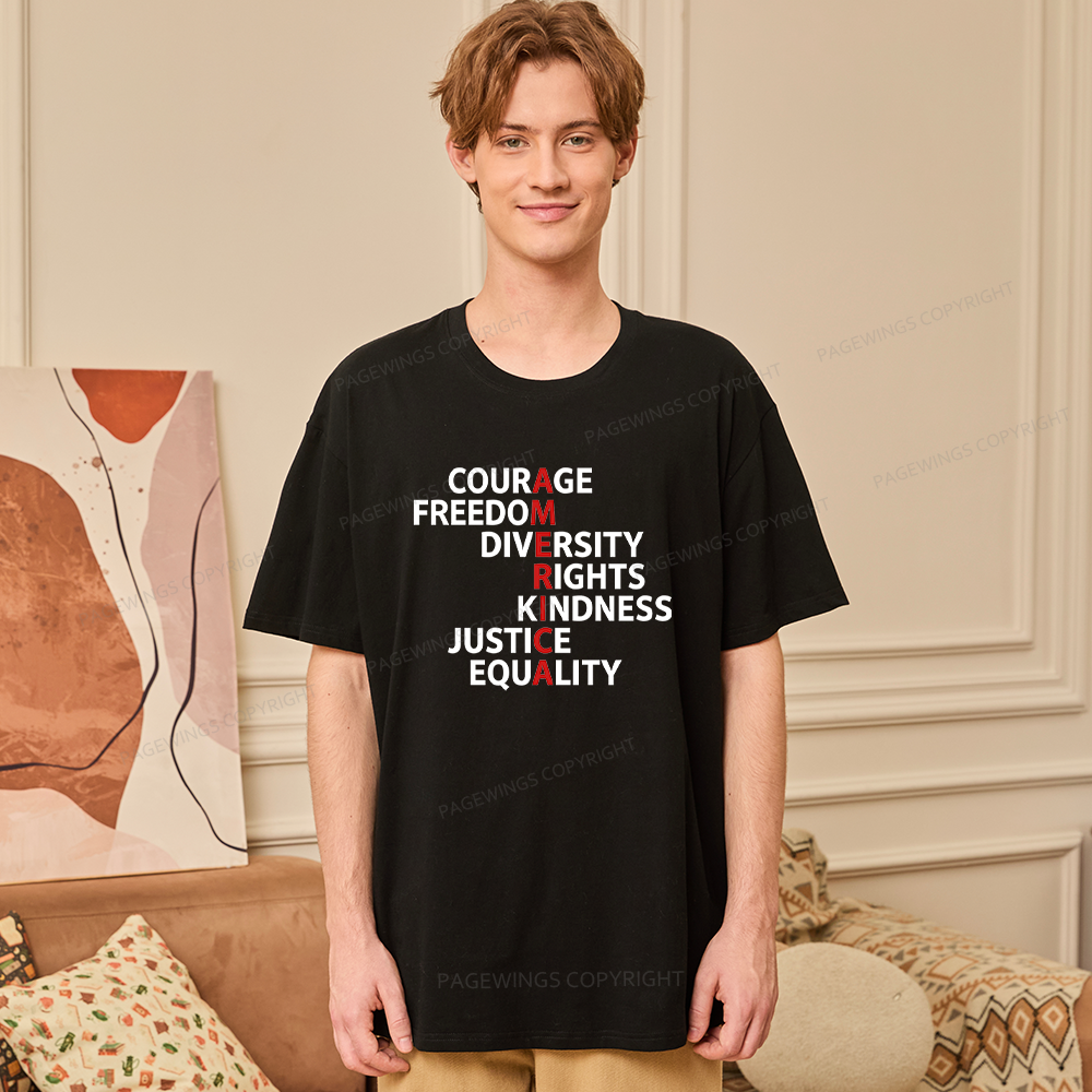 Pagewings Human Rights Unisex Classic T-shirt