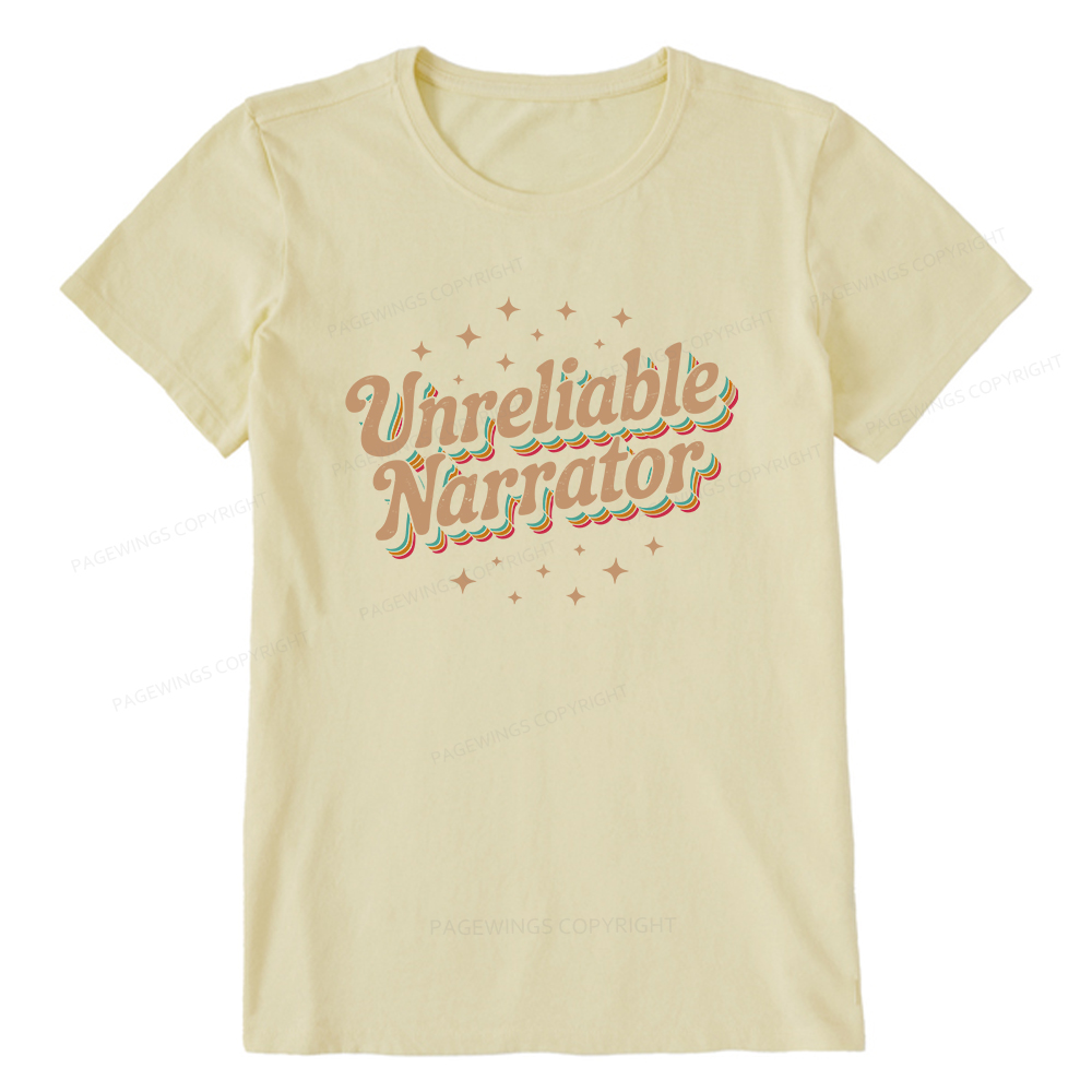 Pagewings Unreliable Narrator Unisex Classic T-shirt
