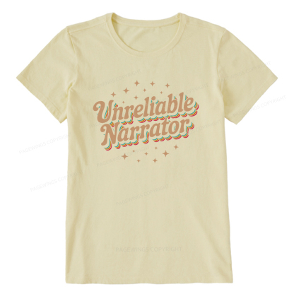 Pagewings Unreliable Narrator Unisex Classic T-shirt