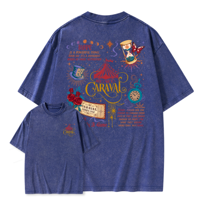 Pagewings Bookish Fantasy Unisex Washed T-shirt