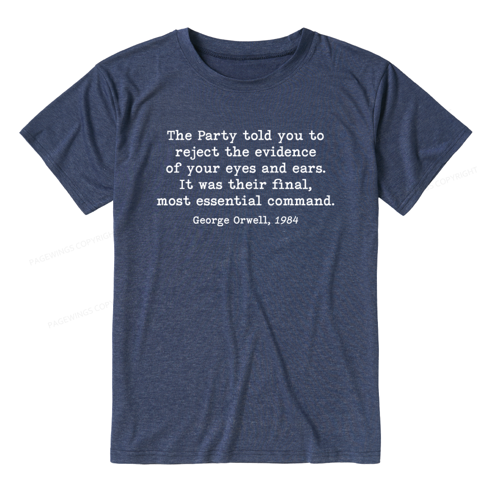 Pagewings It Was Their Final Most Essential Command Unisex Heather T-Shirt
