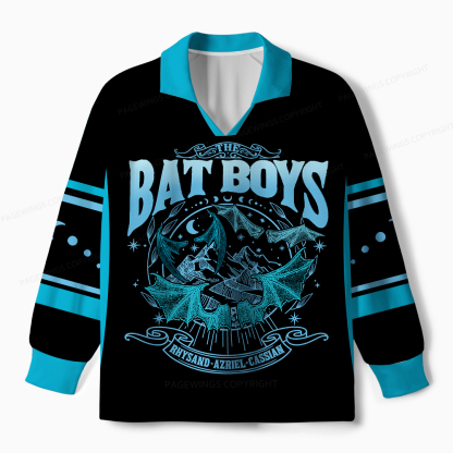 Pagewings The Bat Boys Unisex Long Sleeve Jersey