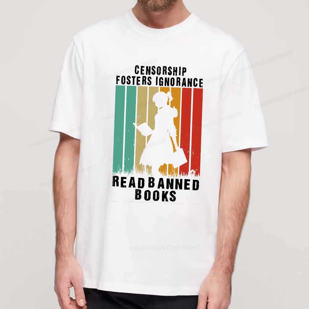 Pagewings Banned Books Vintage T-Shirt Unisex Classic T-shirt