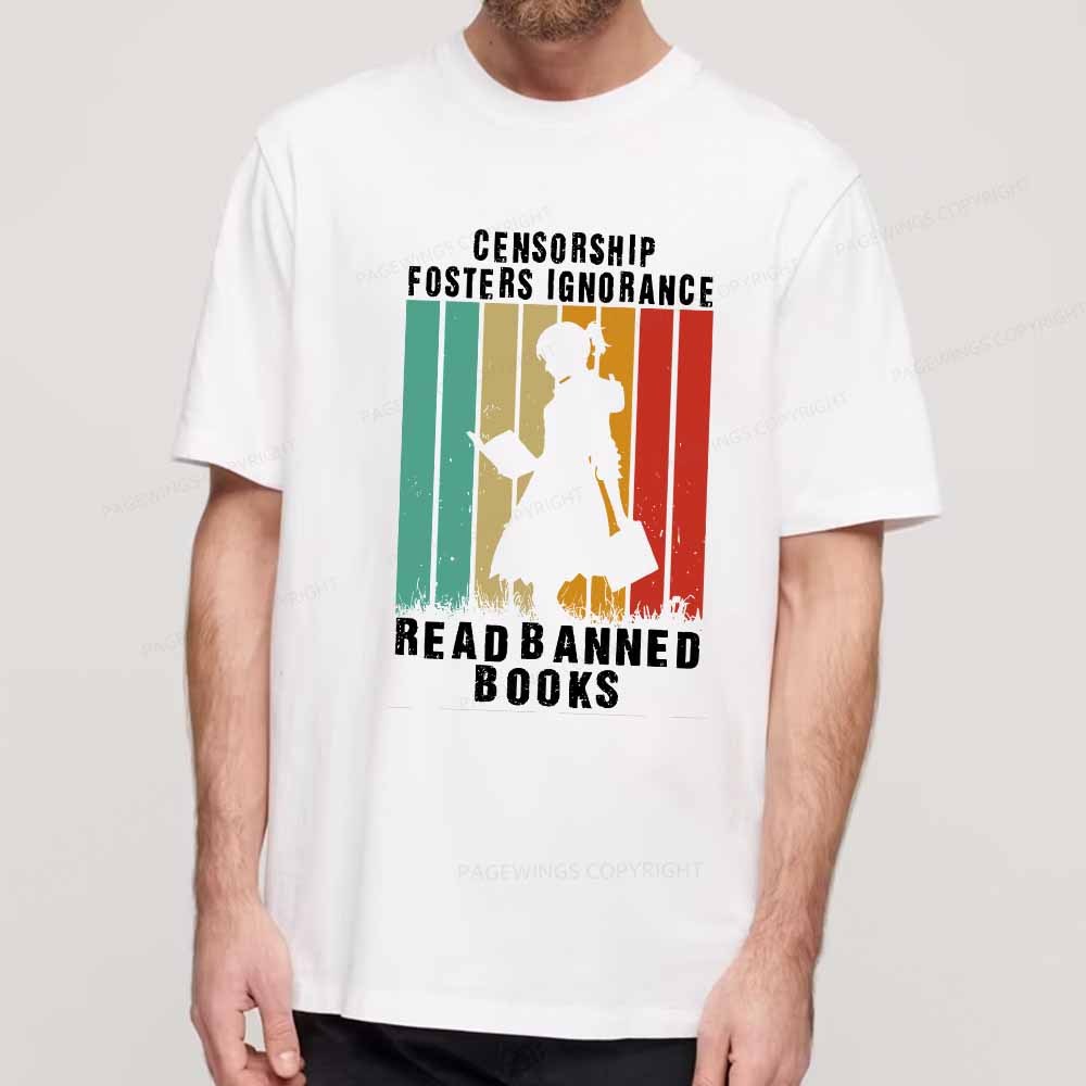 Pagewings Banned Books Vintage T-Shirt Unisex Classic T-shirt