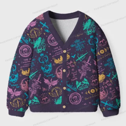 Pagewings Fantasy Unisex Ugly Cardigan Sweaters