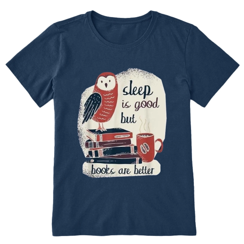 Pagewings Sleep is Good But Book is Better Unisex Classic T-shirt