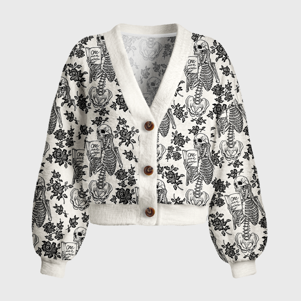 Pagewings Book Lover Women's Cardigan Sweater