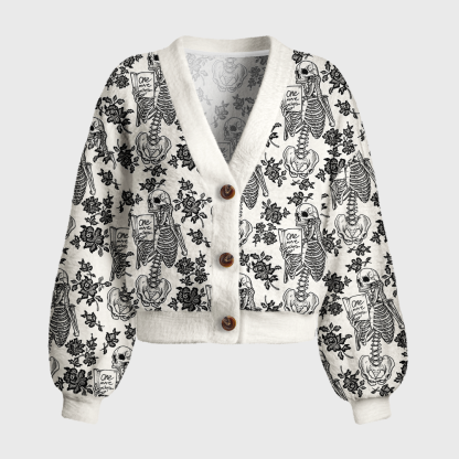 Pagewings Book Lover Women's Cardigan Sweater