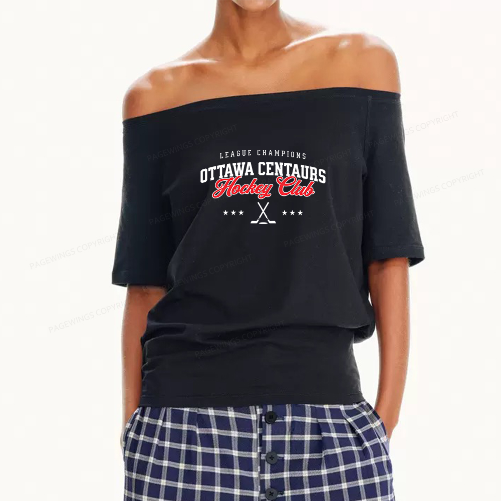 Pagewings Romance Reader Women Off Shoulder T-shirts