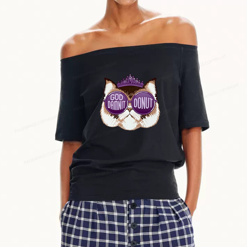 Pagewings Sci-Fi Book Lover Women Off Shoulder T-shirts