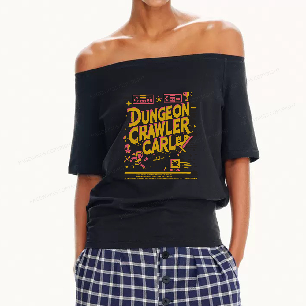 Pagewings Book New Achievement Women Off Shoulder T-shirts