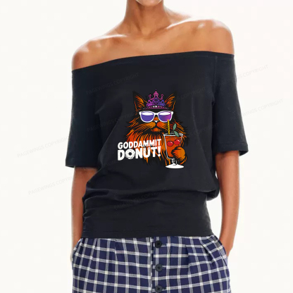 Pagewings Read Sci-Fi Book Women Off Shoulder T-shirts