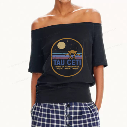 Pagewings Amaze Women Off Shoulder T-shirts