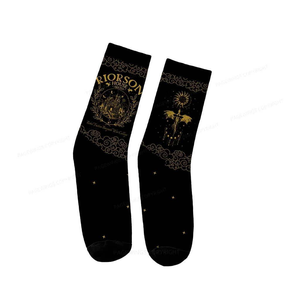 Pagewings Fourth Wing Socks