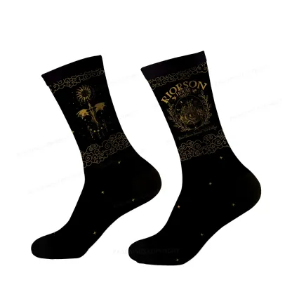Pagewings Fourth Wing Socks