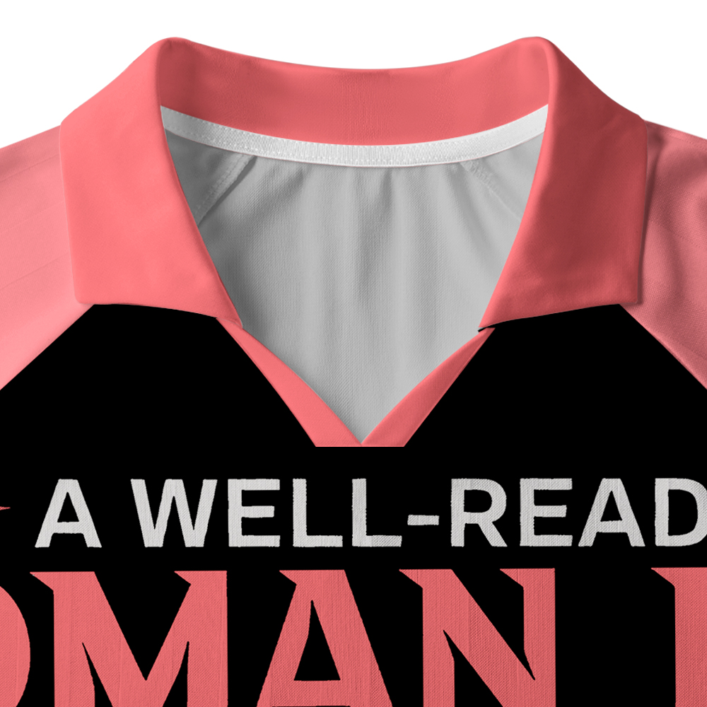 Pagewings A Well-Read Woman Is A Dangerous Creature Unisex Long Sleeve Jersey