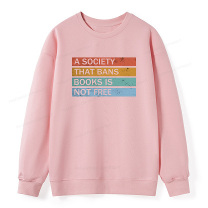 Pagewings Read Banned Books Unisex Classic Sweatshirt
