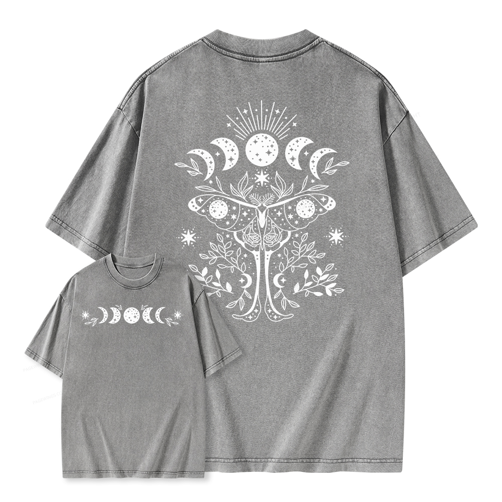 Pagewings Fantasy Book Lover Unisex Washed T-shirt