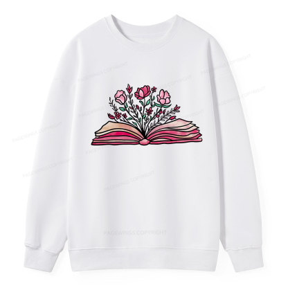 Pagewings Booktrovert Definition Funny Book Lover Png Unisex Classic Sweatshirt