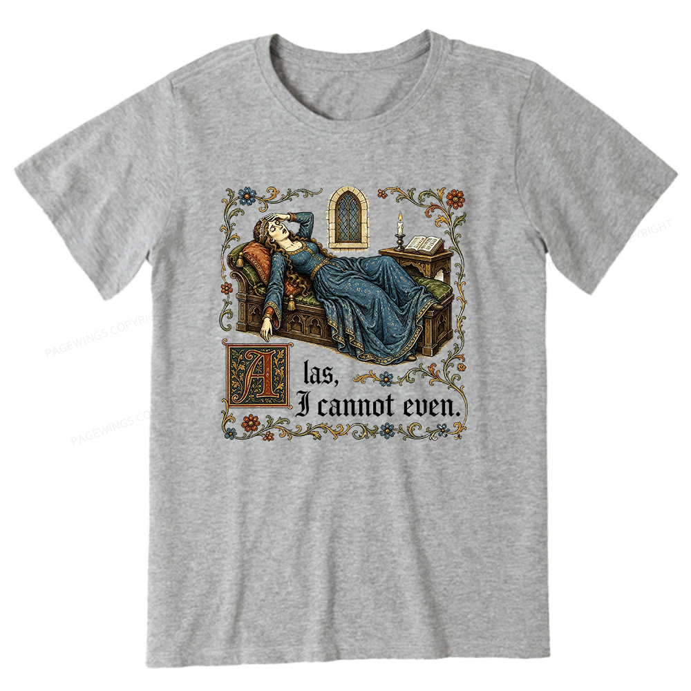 Pagewings Medieval Book Lover Unisex Classic T-shirt