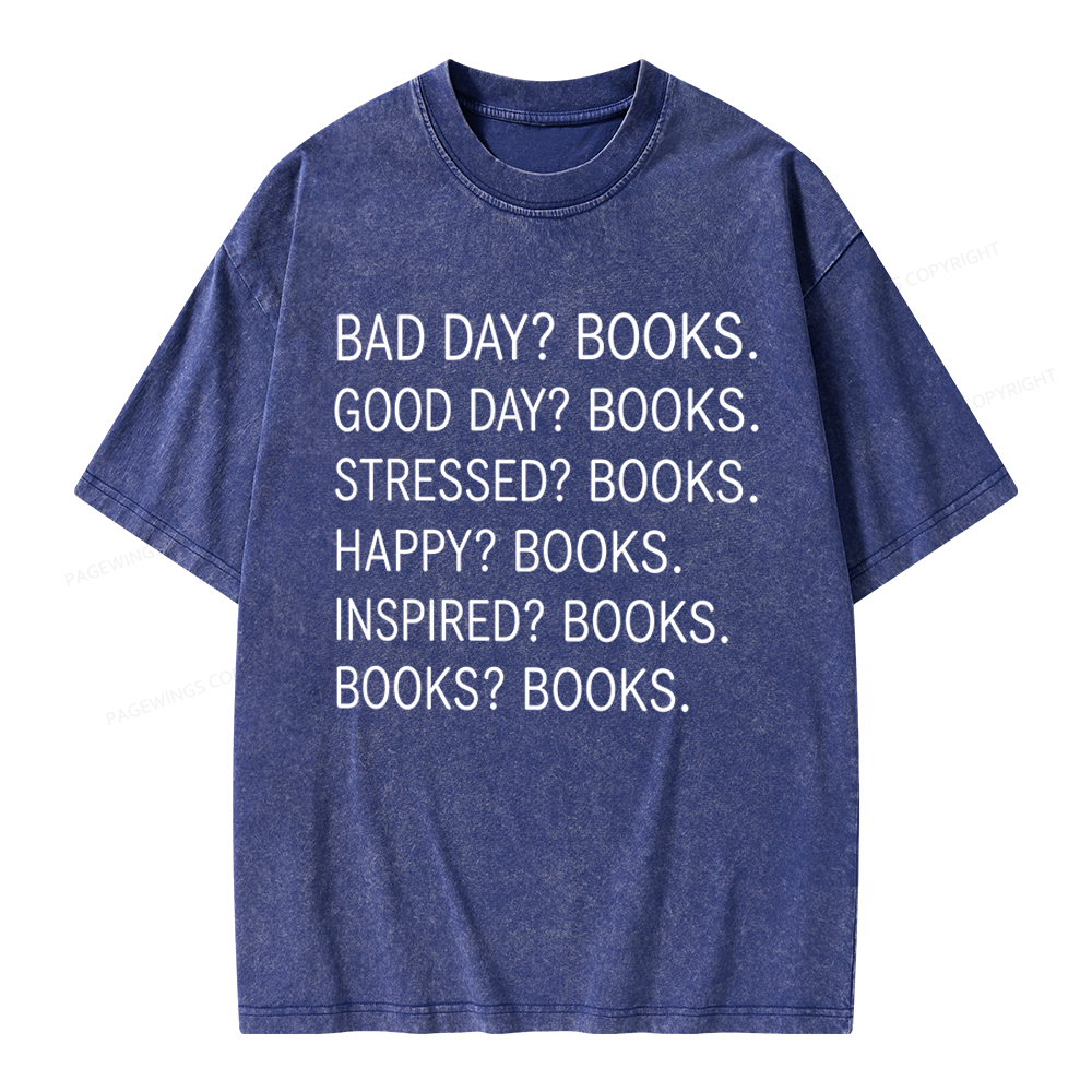 Pagewings Bookish Unisex Washed T-shirt