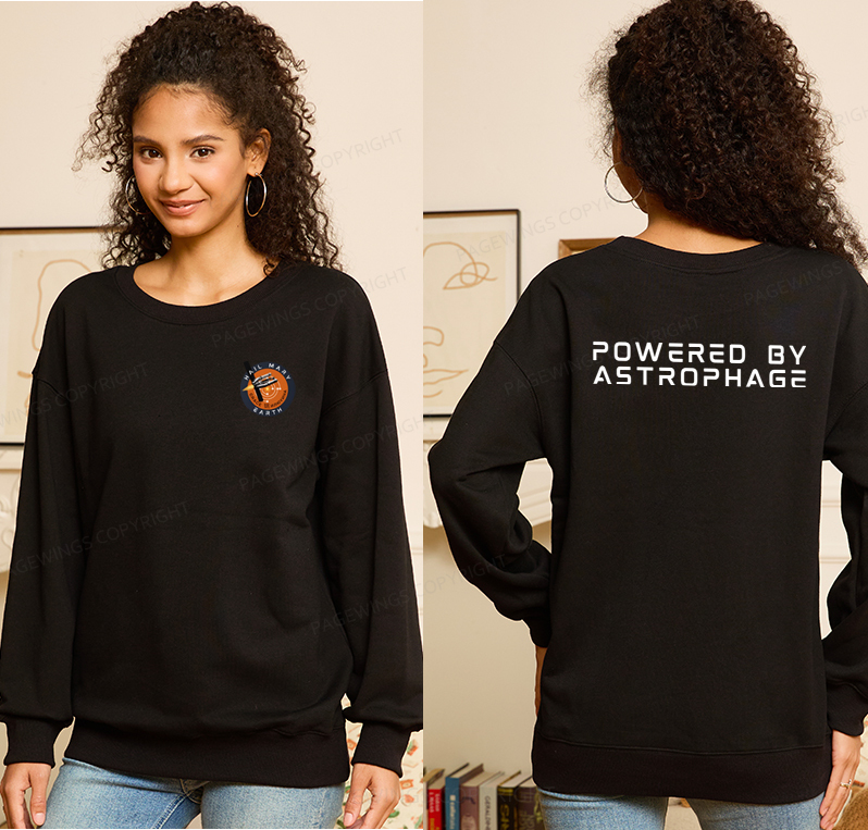 Pagewings Powered By Astrophage Unisex Classic Sweatshirt