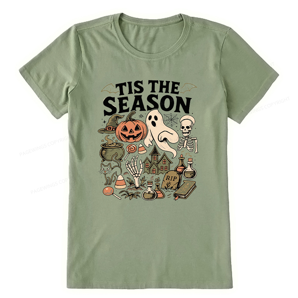 Pagewings Vintage Halloween Unisex Classic T-shirt