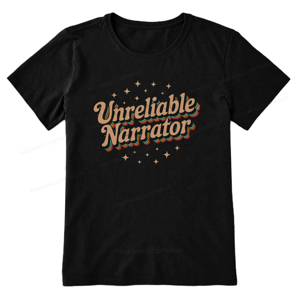 Pagewings Unreliable Narrator Unisex Classic T-shirt