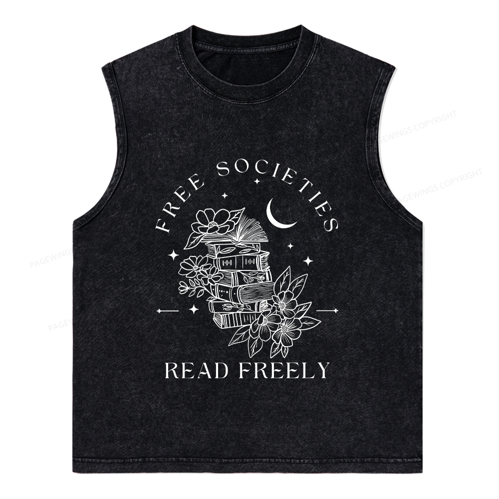 Pagewings Equal Rights Shirt Unisex Washed Tank Top