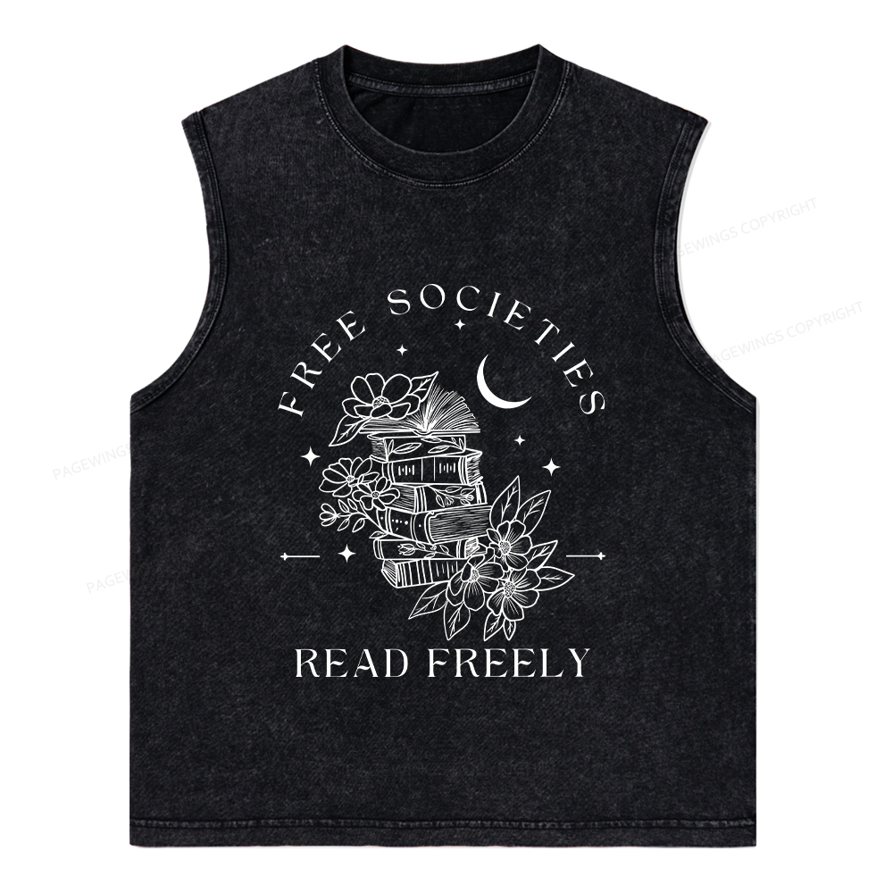 Pagewings Equal Rights Shirt Unisex Washed Tank Top