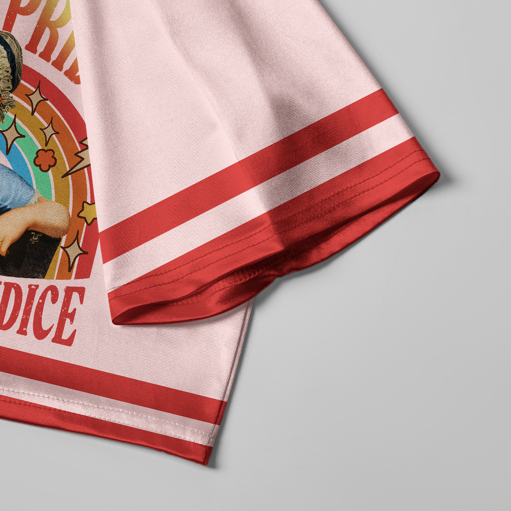 Pagewings More Pride Less Prejudice Women's Cropped Jersey