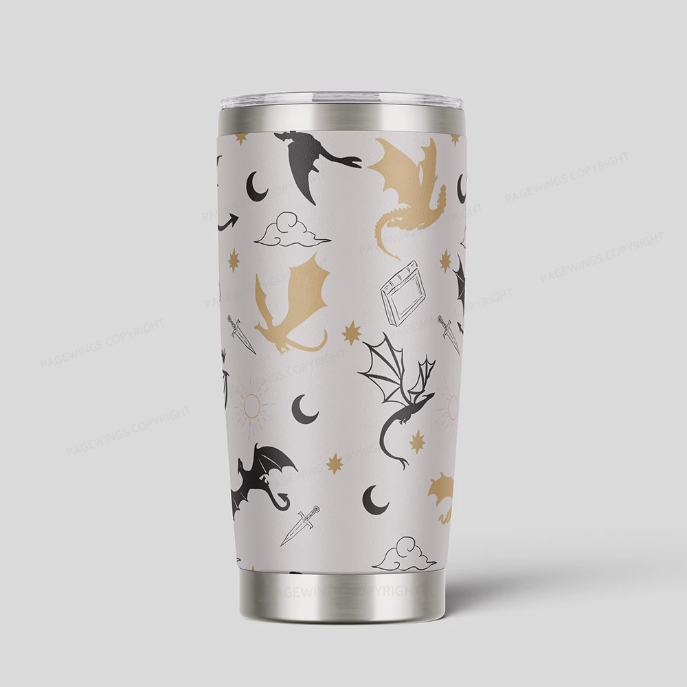 Pagewing Fantasy Romance Reader Gift Romantacy Tumbler